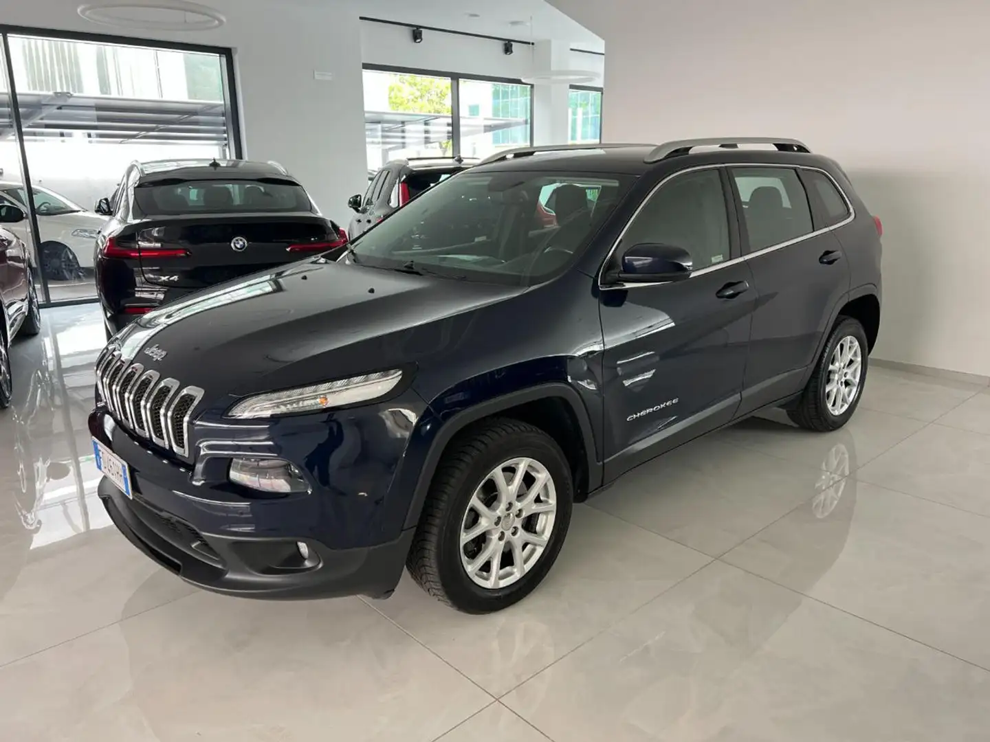 Jeep Cherokee 2.2 Mjt II 4WD Active Drive Longitude Bleu - 1