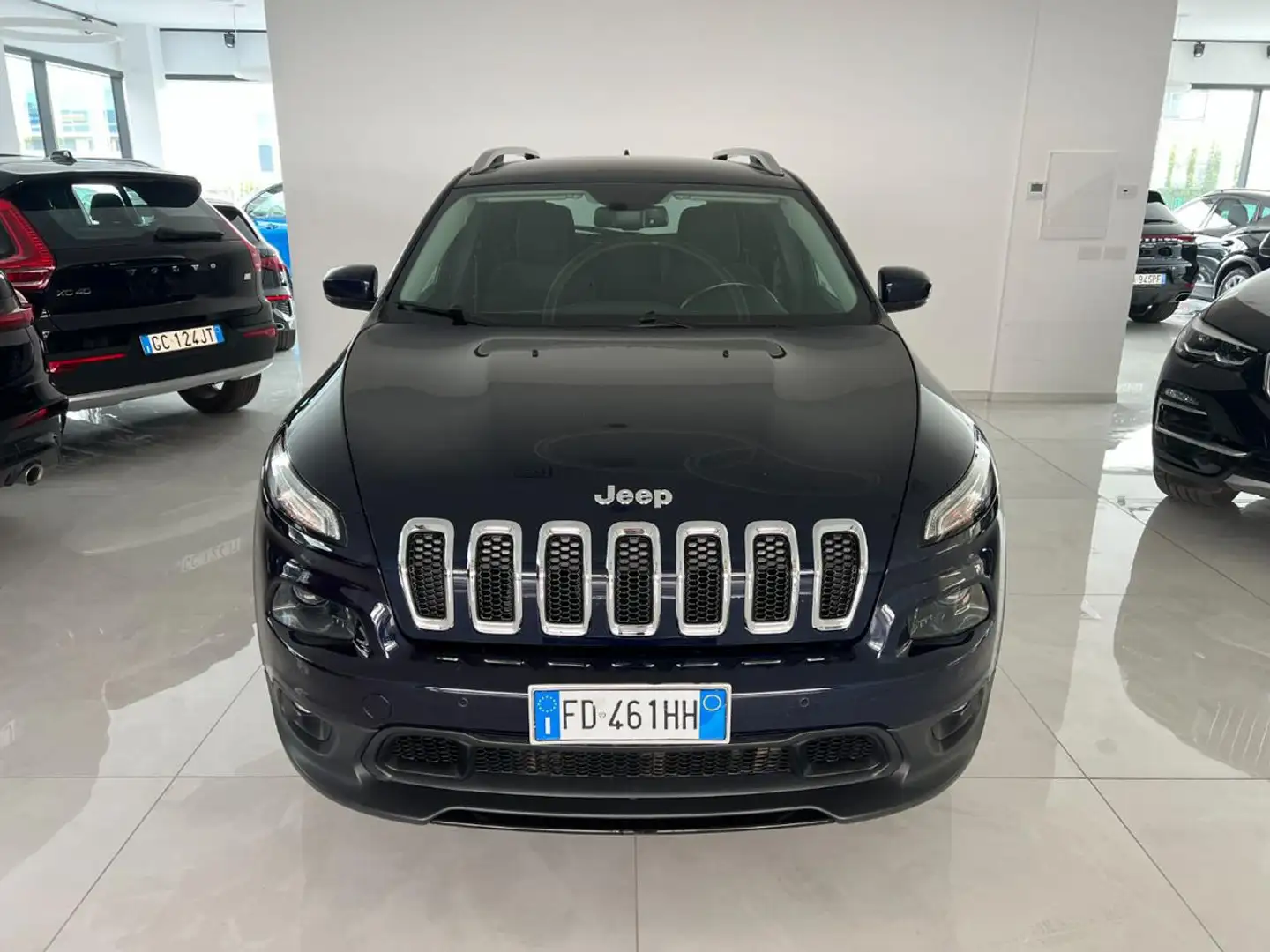 Jeep Cherokee 2.2 Mjt II 4WD Active Drive Longitude Bleu - 2