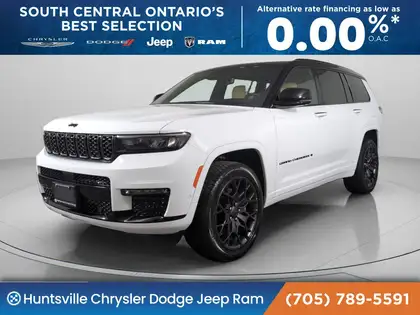 White 2025 Jeep Grand Cherokee L Summit Reserve 4WD SUV / Crossover Four-Wheel Drive Automatic