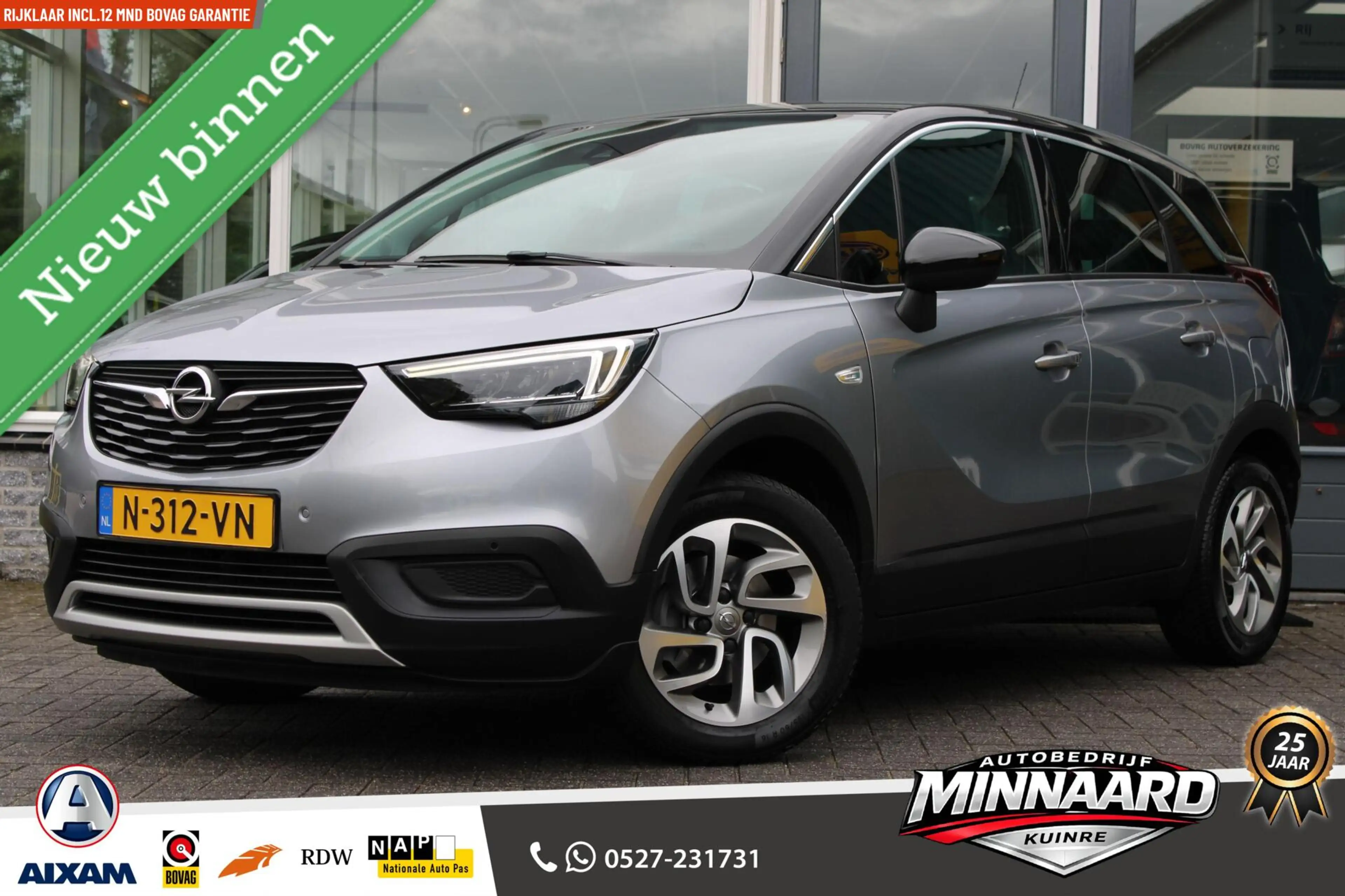 Opel Crossland X 1.2 Turbo Innovation|Navigatie|Trekhaak|Nieuwe dis