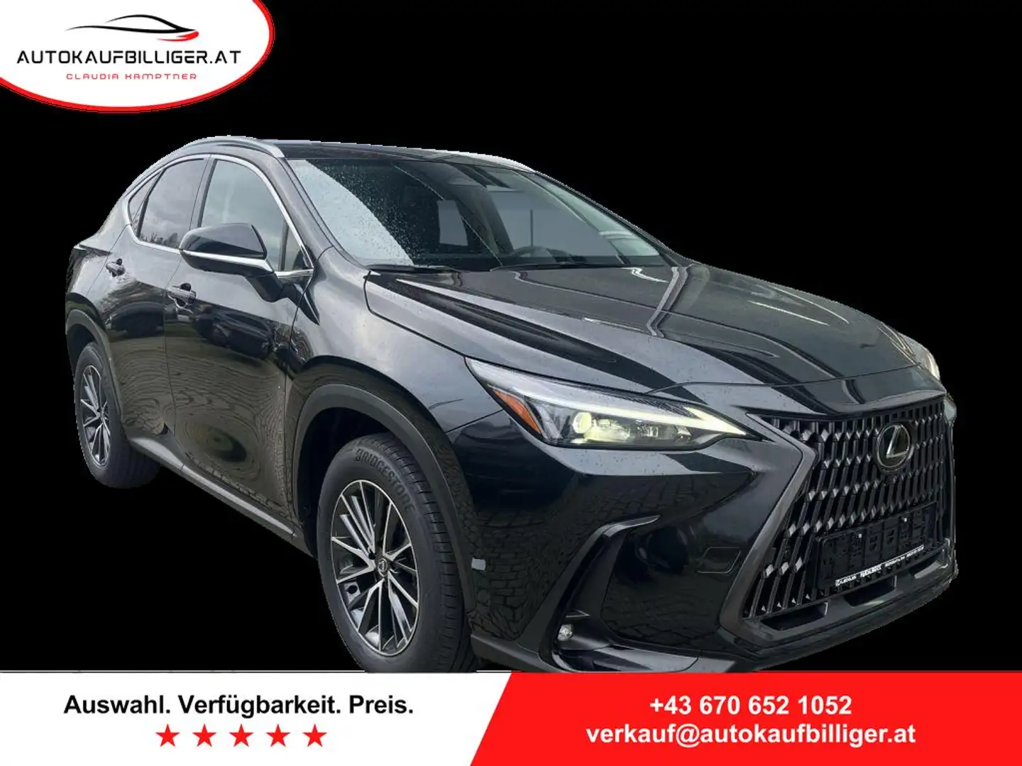 Lexus NX 350h Business Line 2.5 Hybrid 2WD + Connect Paket Schwarz - 1