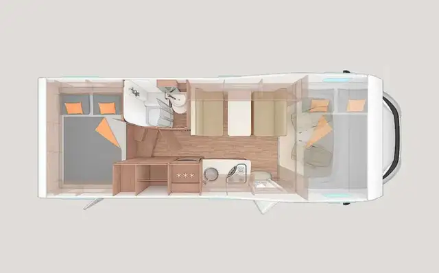 Weinsberg CaraHome 700 DG | 4.0t | 300Ah | Klima | Solar Ansicht 49