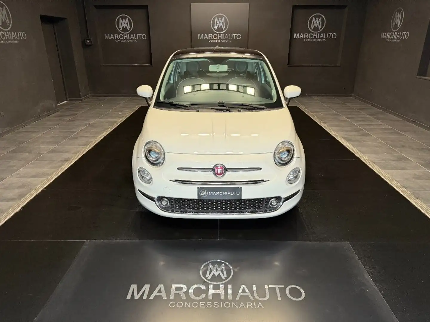 Fiat 500 0.9 TwinAir Turbo 85 CV Lounge Bianco - 2