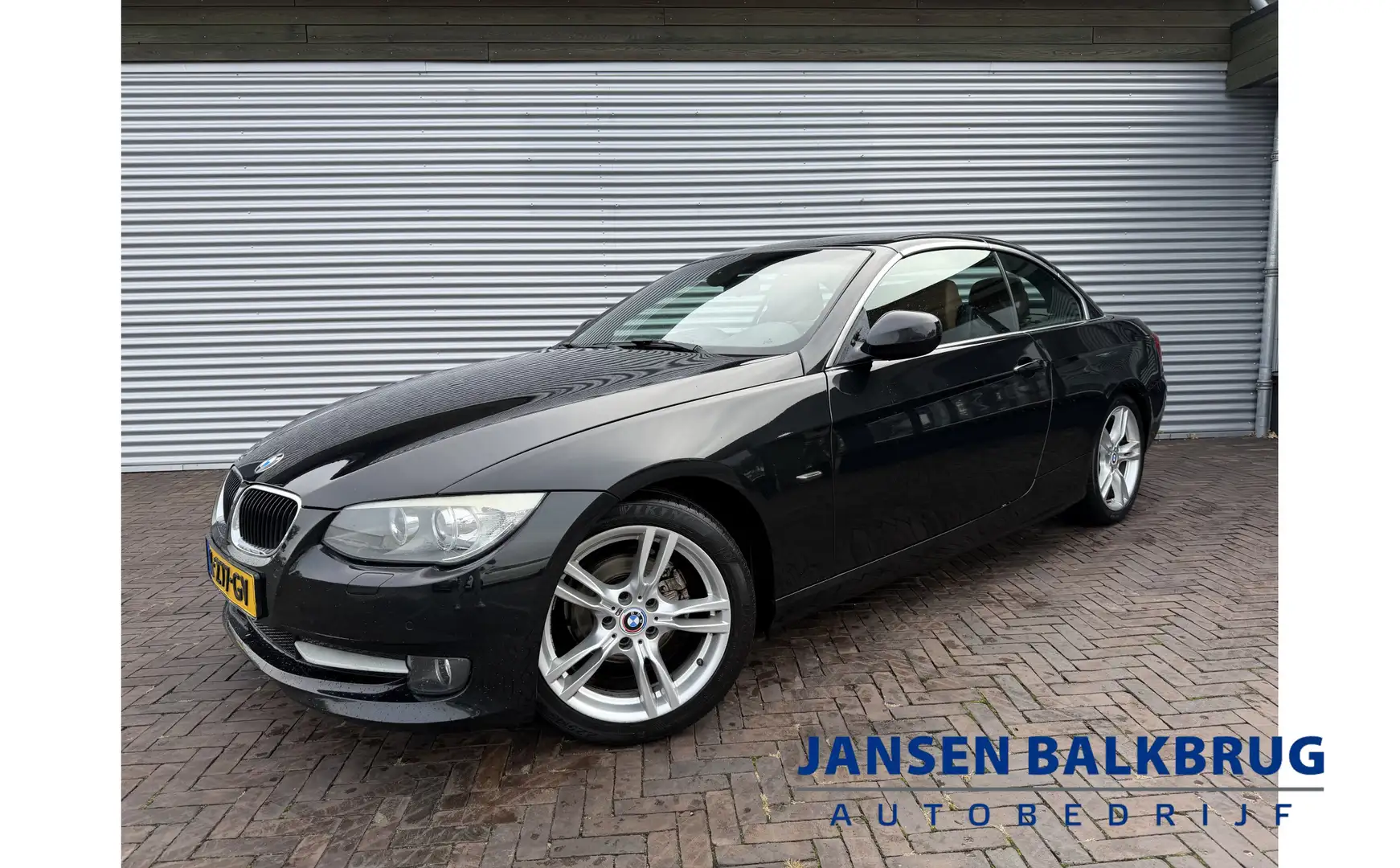 BMW 320 3-serie Cabrio 320i Noir - 1