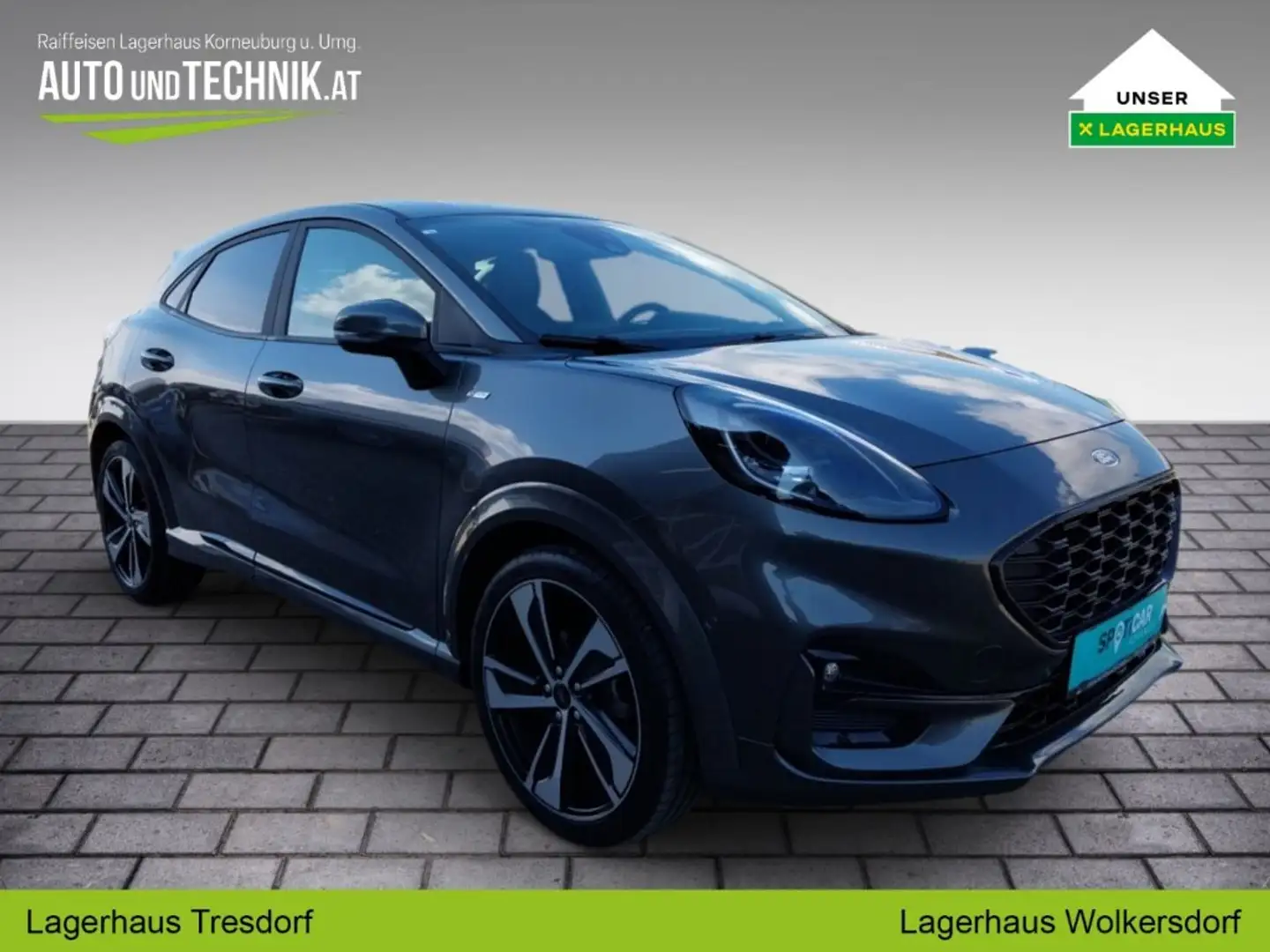 Ford Puma 1,0 EcoBoost Hybrid ST-Linde X aut. Grau - 2