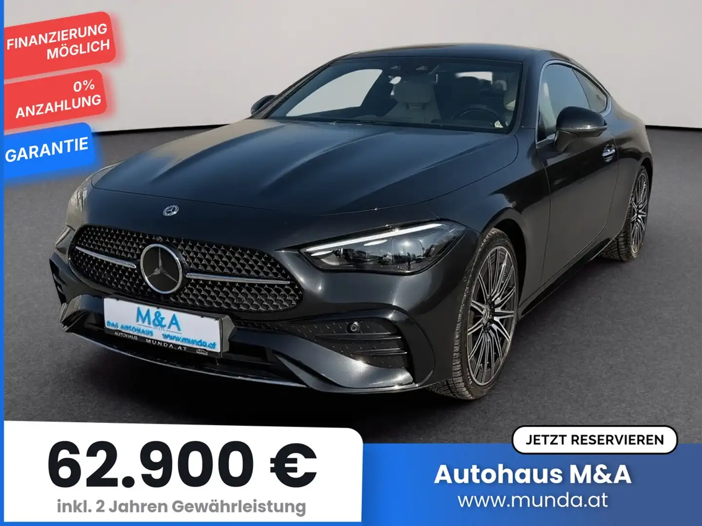 Mercedes-Benz CLE 220 CLE-Klasse d AMG Line Premium Schwarz - 1