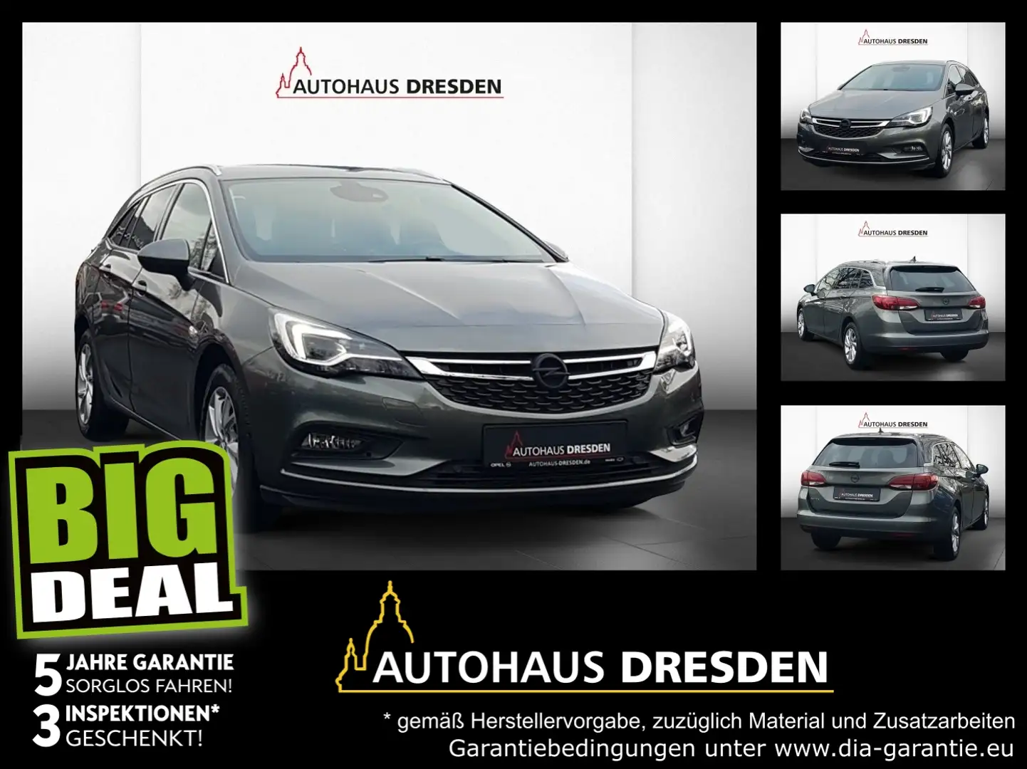 Opel Astra K ST 1.4 Turbo *MATRIX*NAVI*DAB* Grau - 1
