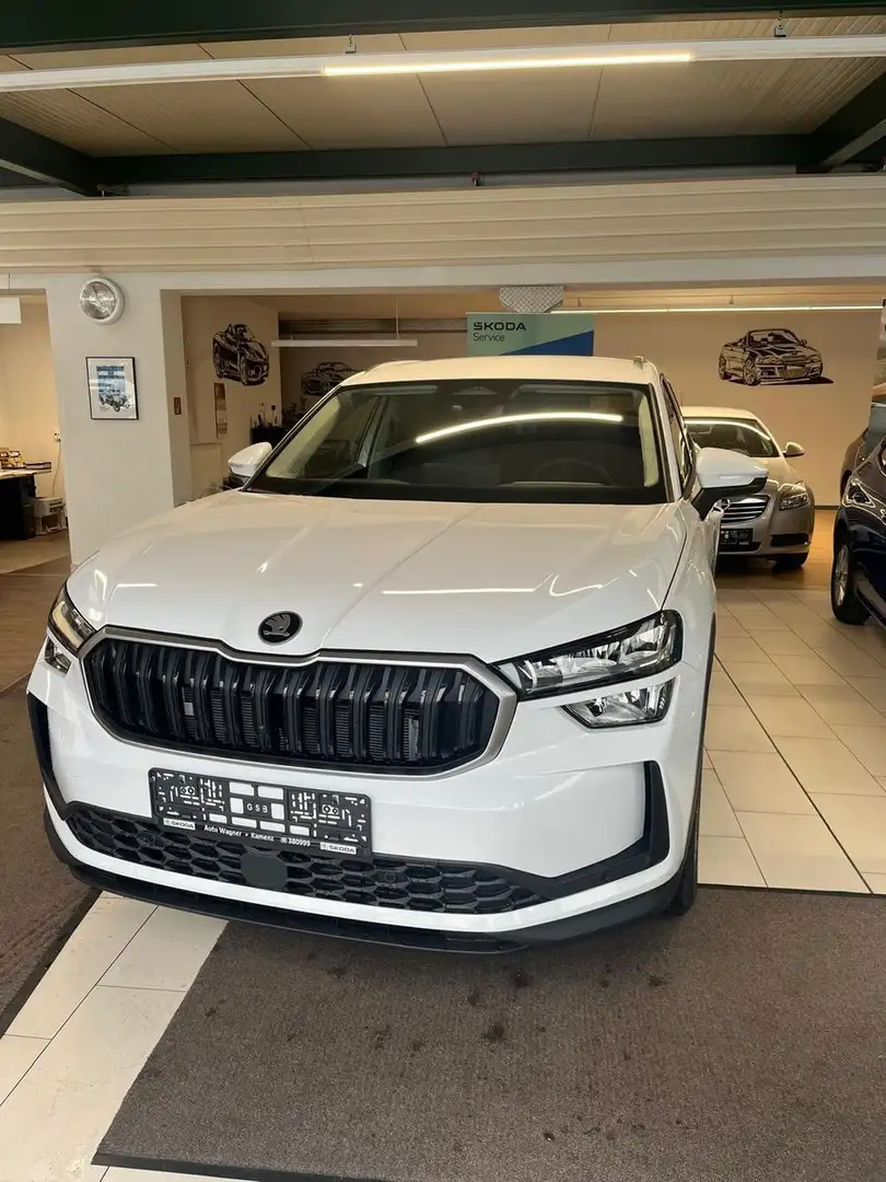 Skoda Kodiaq Selection 2.0 TDI 4x4 *AHK var.LB NAV KA Weiß - 1