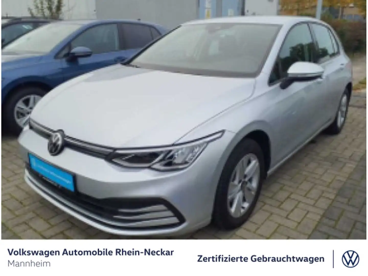 Volkswagen Golf VIII 2.0 TDI Life DSG Navi PDC LED uvm Silber - 2