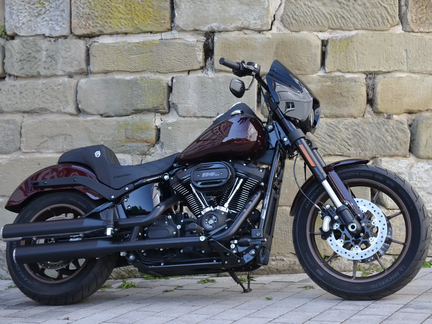 Harley-Davidson Lowrider S Harley Davidson Low Rider S 114  Saddlemen Deutsch Czerwony - 1