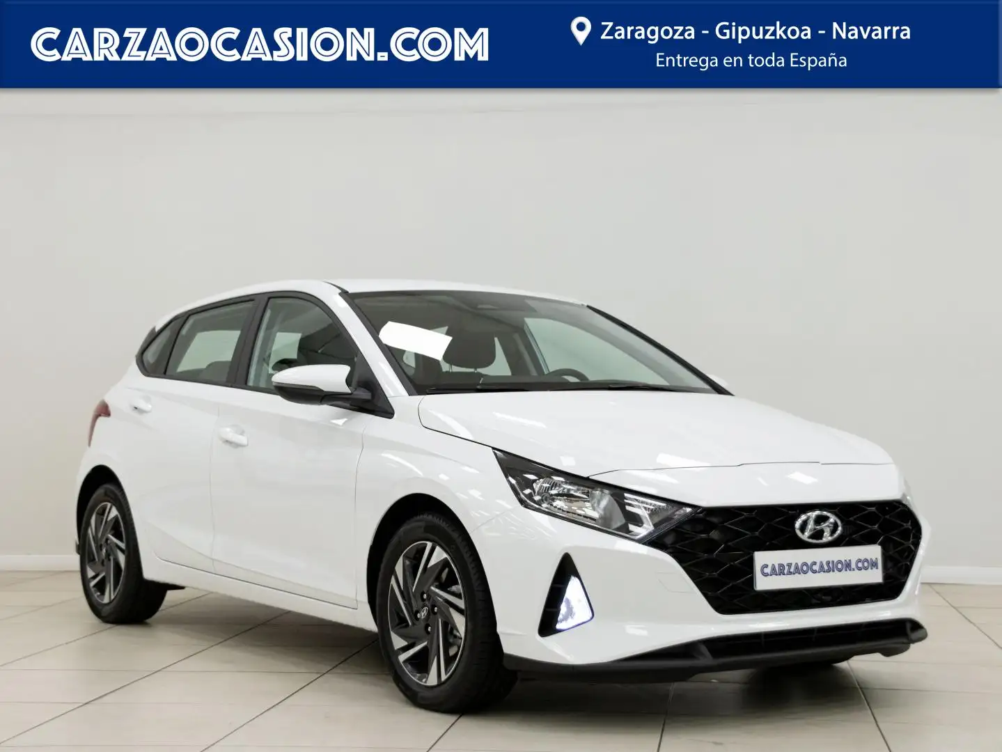 Hyundai i20 1.0 TGDI Klass 100 Blanco - 1