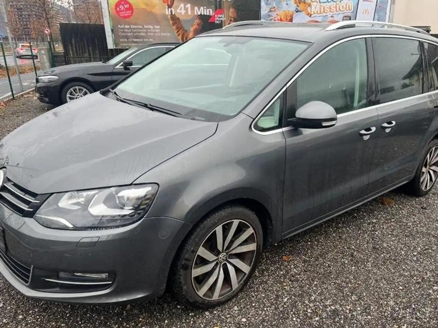 Volkswagen Sharan Highline **ÖAMTC Pickerl**Serviceheft voll** Grau - 1