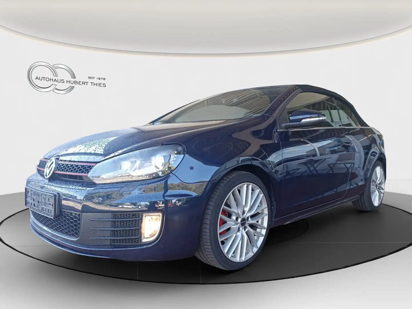 Volkswagen Golf VI Cabriolet 2.0 TSI DSG GTI Blau - 1