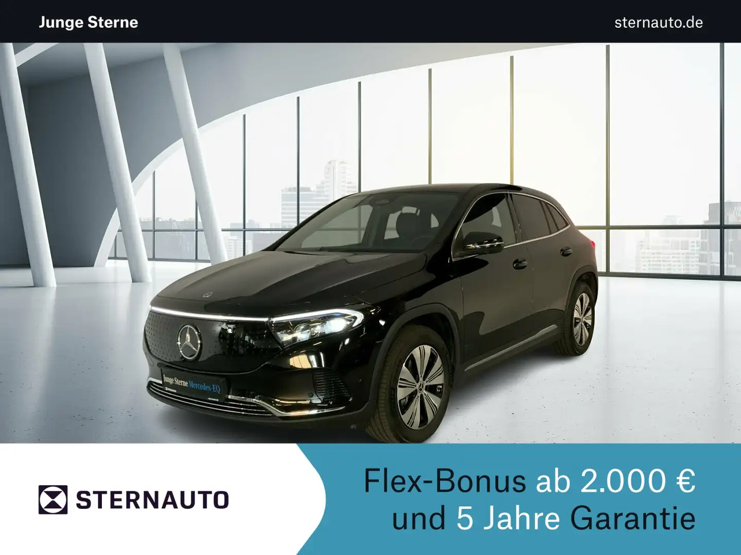 Mercedes-Benz EQA 350 EQA 350 4M Progressive DISTRO 360Kam WinterPaket Schwarz - 1