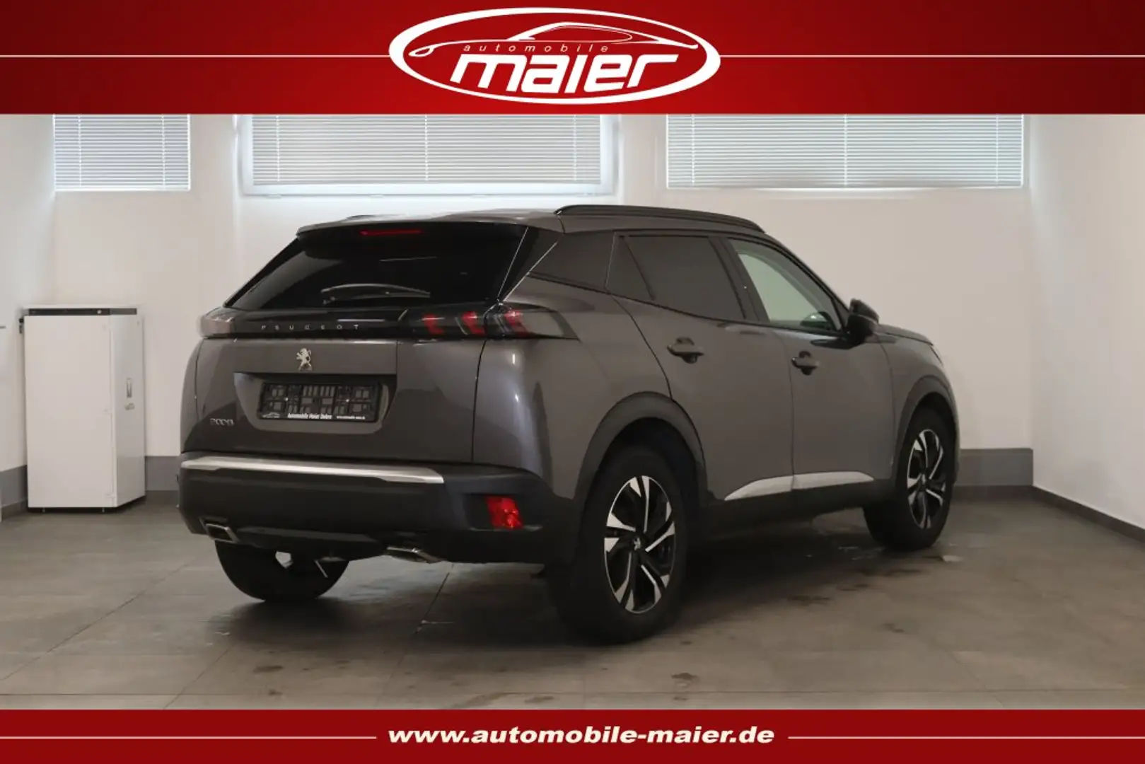 Peugeot 2008 Allure-Navi-LED-Tempo-Klimaa.-PDC-MFL-DAB- Сірий - 2