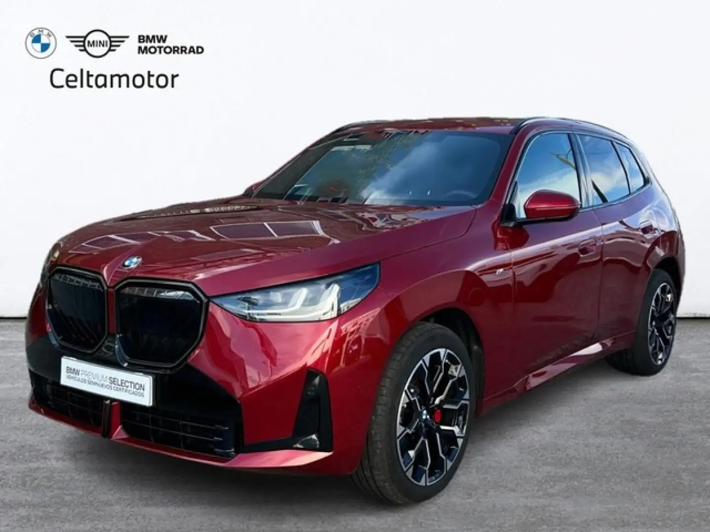 BMW X3 xDrive 20dA Rojo - 1