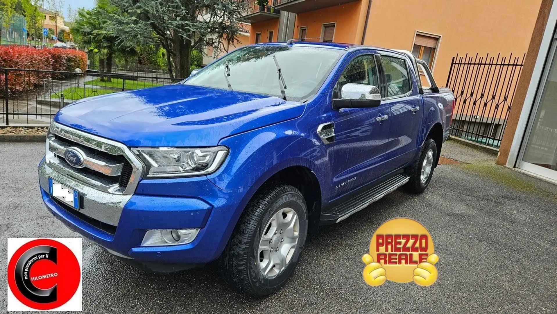 Ford Ranger Ranger 2.2 tdci double cab Limited 160cv auto Blu/Azzurro - 1
