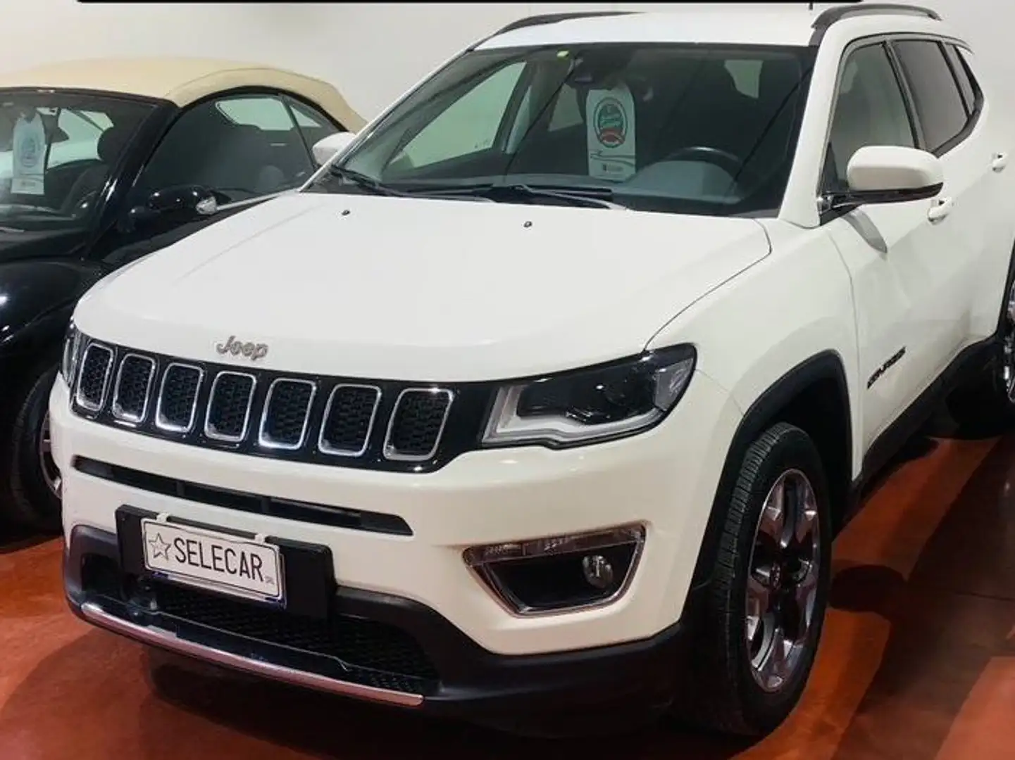 Jeep Compass Compass 1.6 mjt Limited-UNIPRO-TAGLIANDI JEEP- Blanc - 1