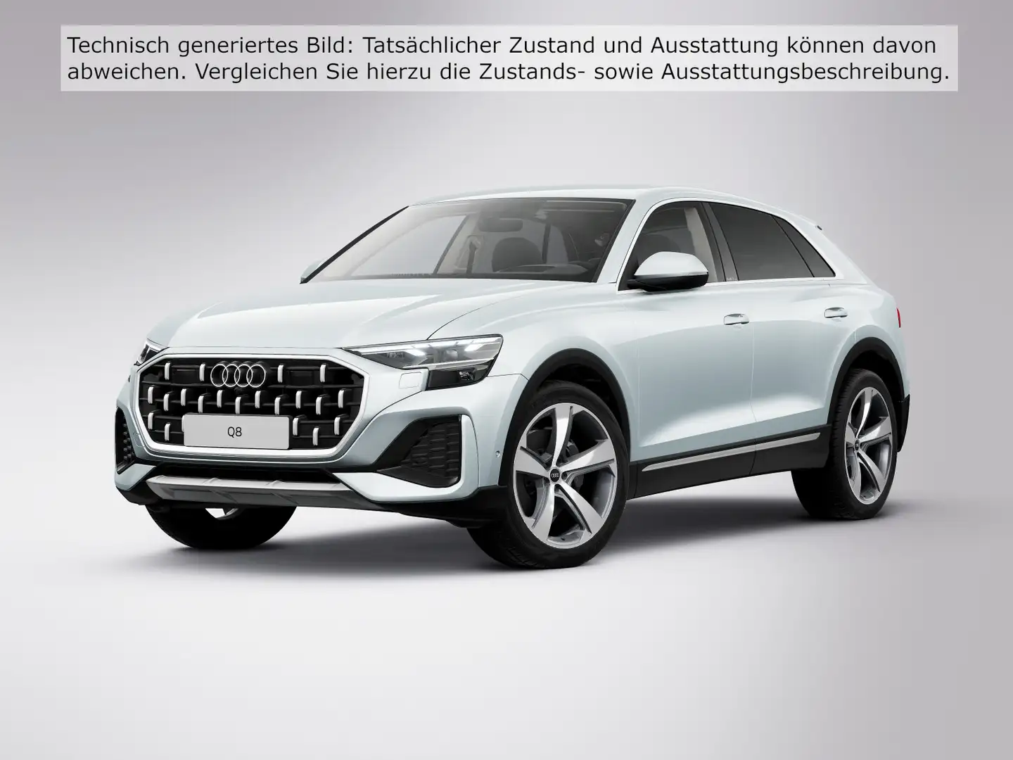 Audi Q8 45 TDI qu. tiptr. Silber - 2