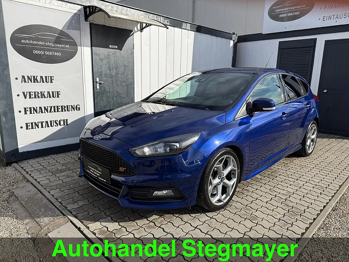 Ford Focus 2,0 TDCi ST Blau - 1