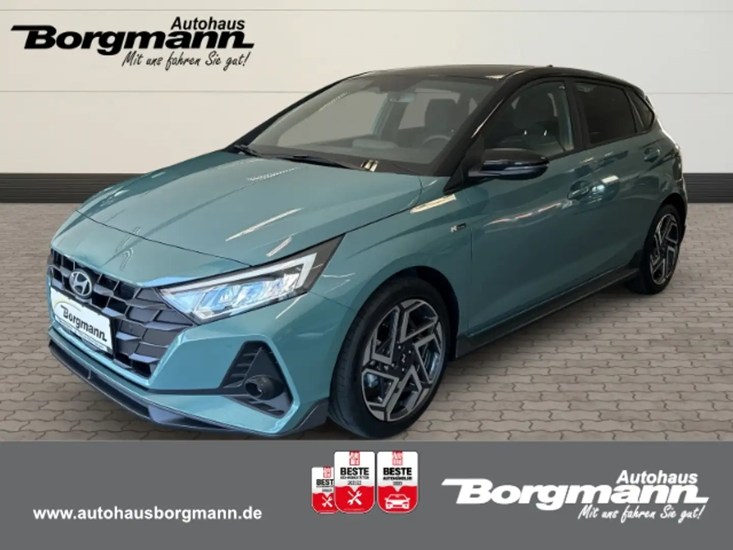 Hyundai i20 N-Line - Carplay - LED - Navi Grün - 1