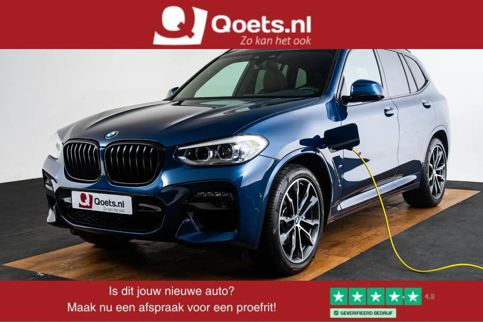 BMW X3 xDrive30e High Executive M Sport - Panoramadak - P Blauw - 1