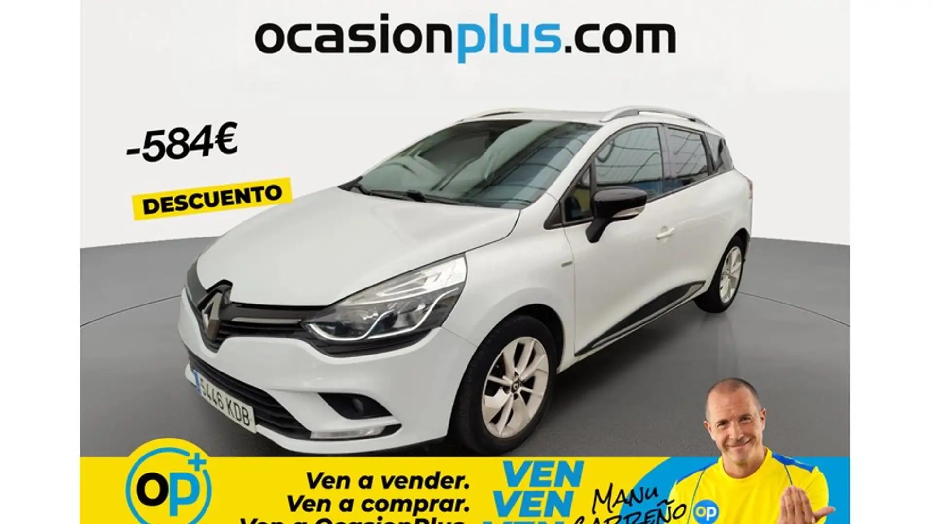 Renault Clio Sport Tourer 1.2 Limited 55kW Blanco - 1