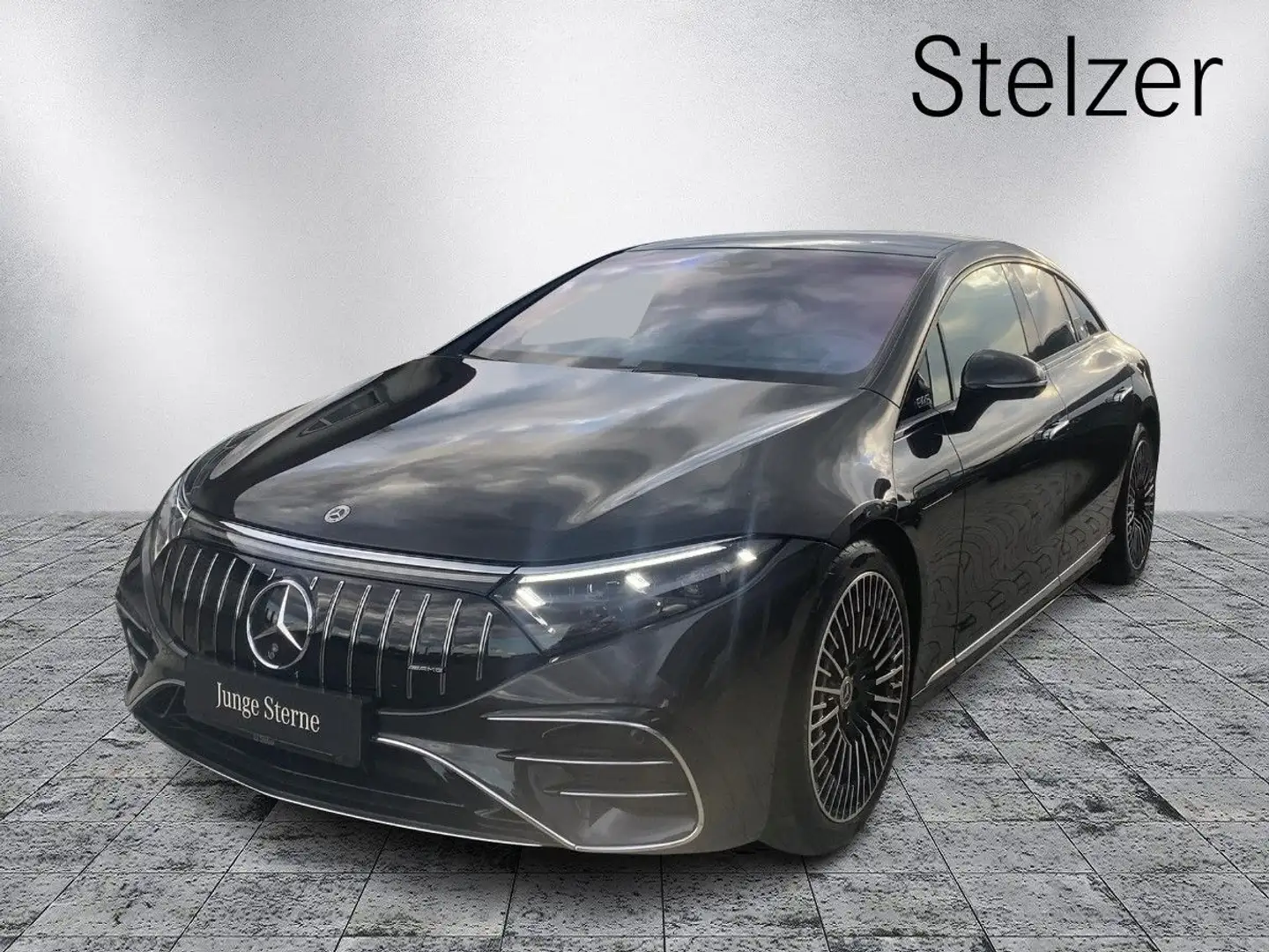 Mercedes-Benz EQS 580 4MATIC Distr KeyGo PTS Ambi Sitzklima Grau - 2