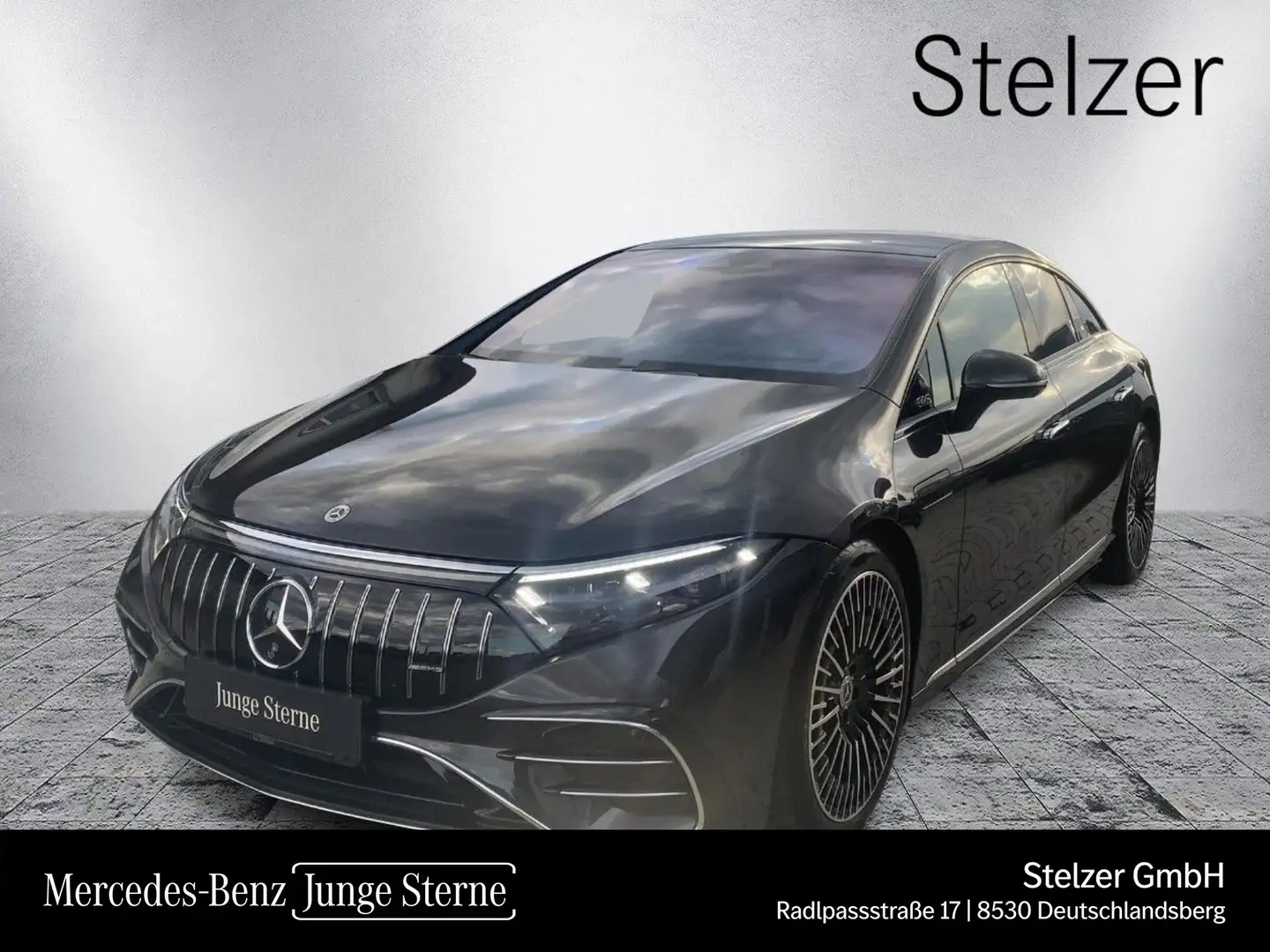 Mercedes-Benz EQS 580 4MATIC Distr KeyGo PTS Ambi Sitzklima Grau - 1