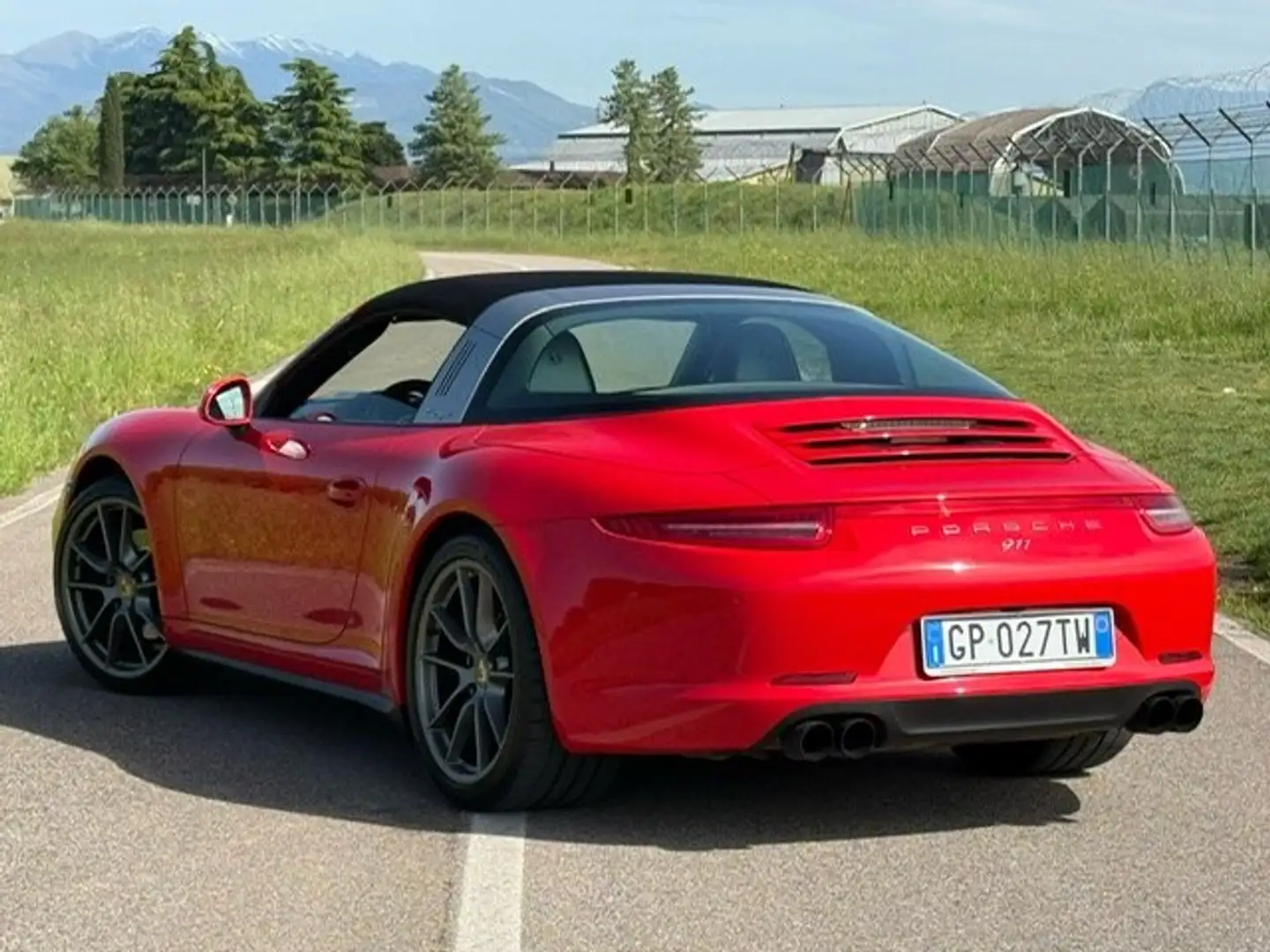 Porsche 911 911 Targa 3.4 4 PDK ""SOLO 52.000 KM"" Piros - 2