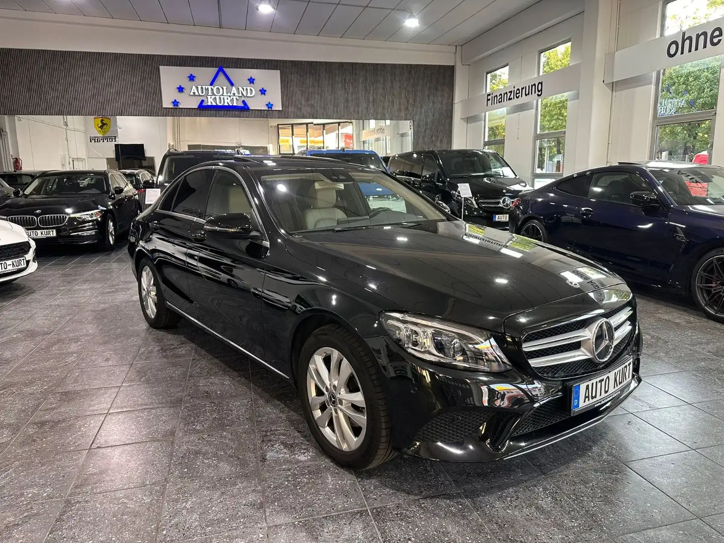Mercedes-Benz C 220 C220dA 4Matic*AVANTGARDE*LED*LEDER*RFK*GSD* Schwarz - 1