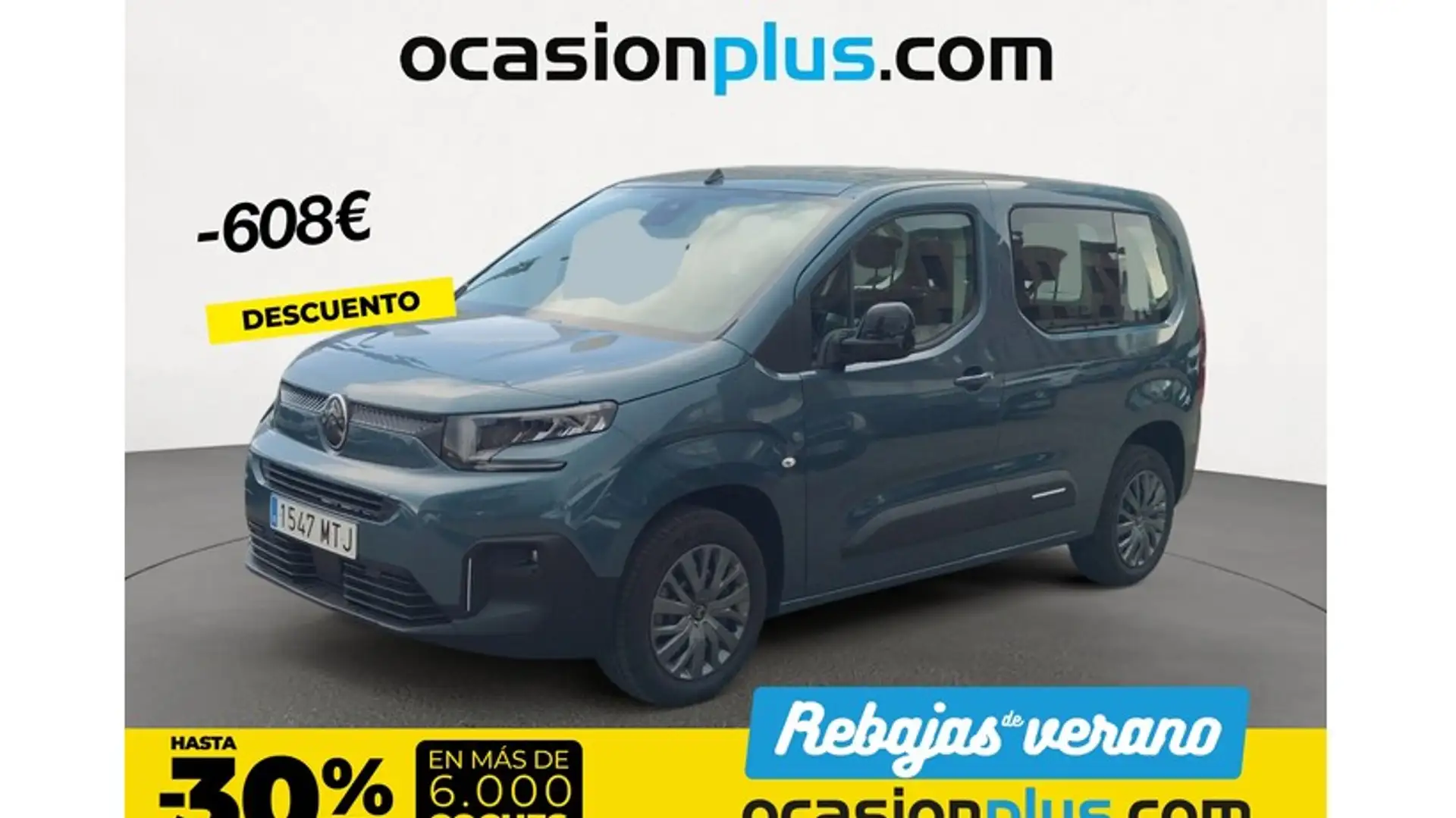 Citroen Berlingo ë-Berlingo 50kWh Talla M Plus Azul - 1