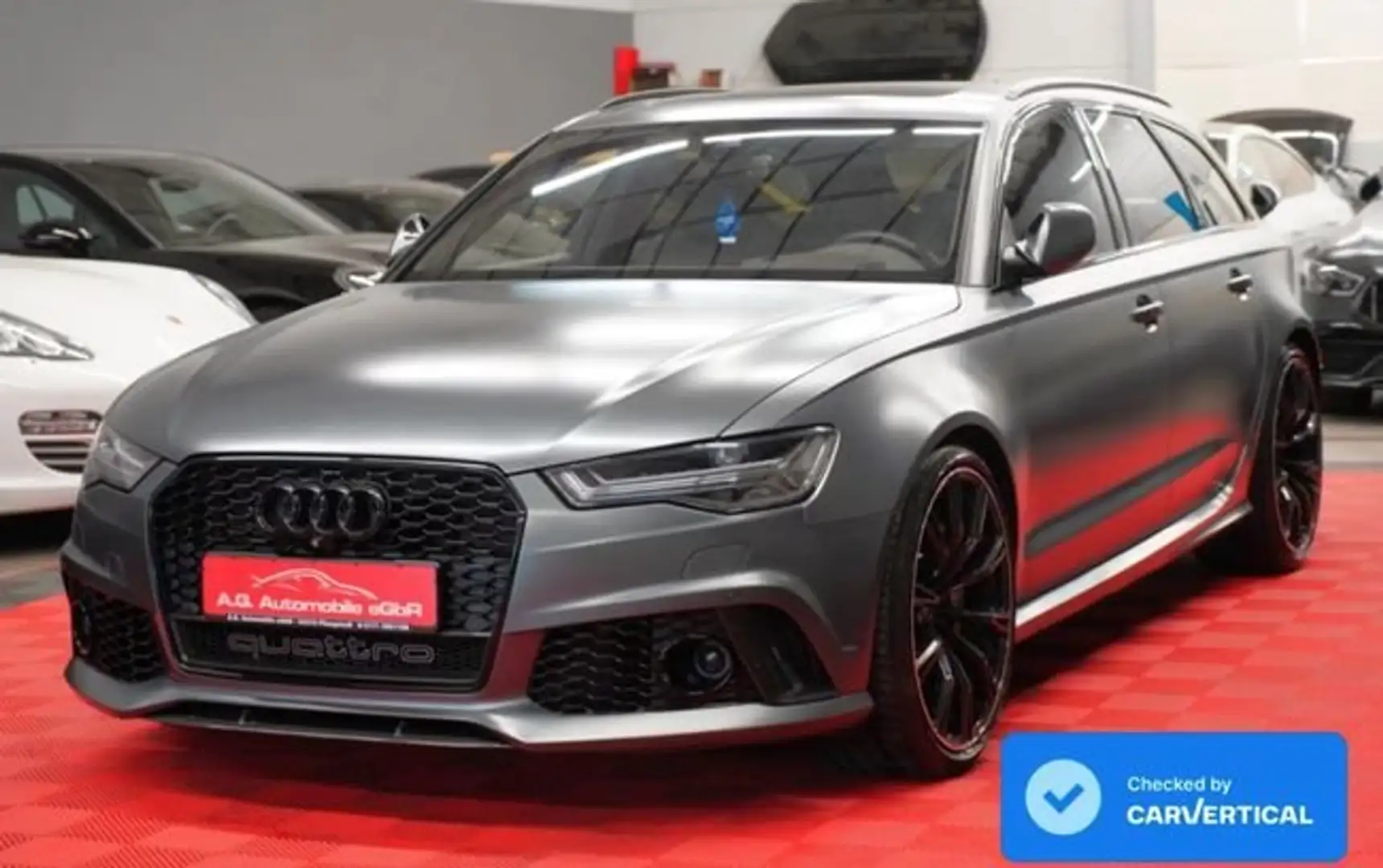 Audi A6 RS 6 Avant 4.0 TFSI performance Q. Tip. Gris - 1