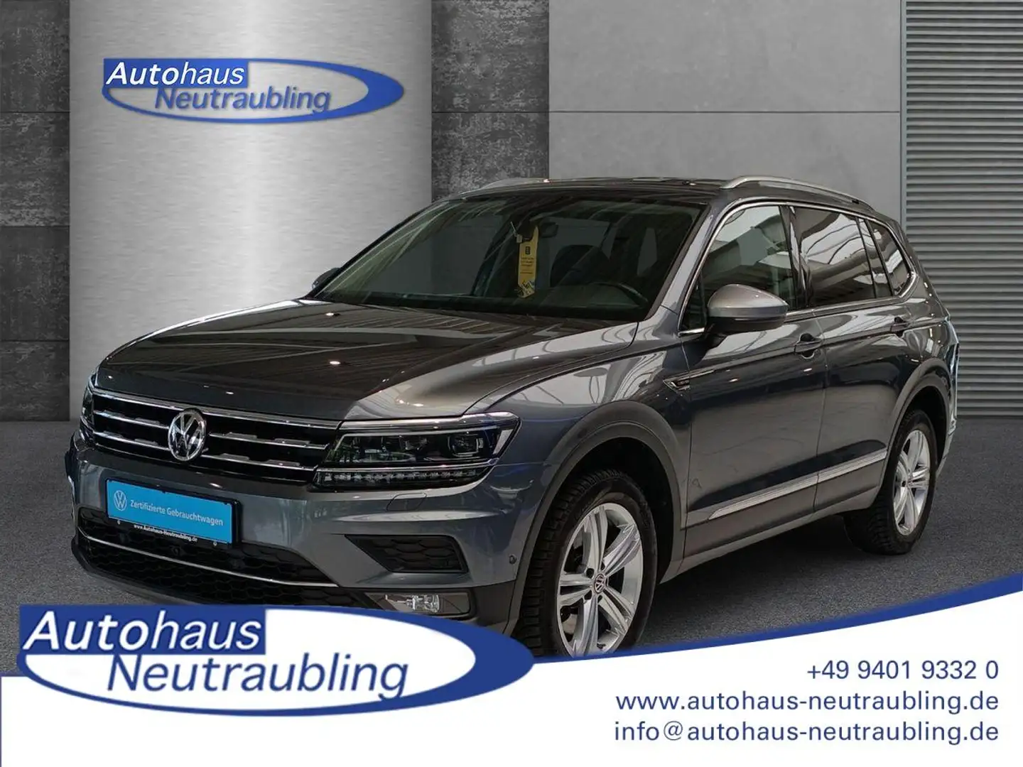 Volkswagen Tiguan Allspace 2.0 TDI "HIGHLINE" 240 PS DSG +NUR HÄNDLER+LEDER+N Gris - 1