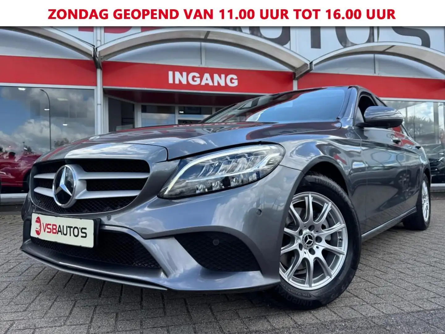 Mercedes-Benz C 180 C 180 CGI 156PK. NAVIGATIE 360 CAMERA AIRCO LMV PD Gris - 1