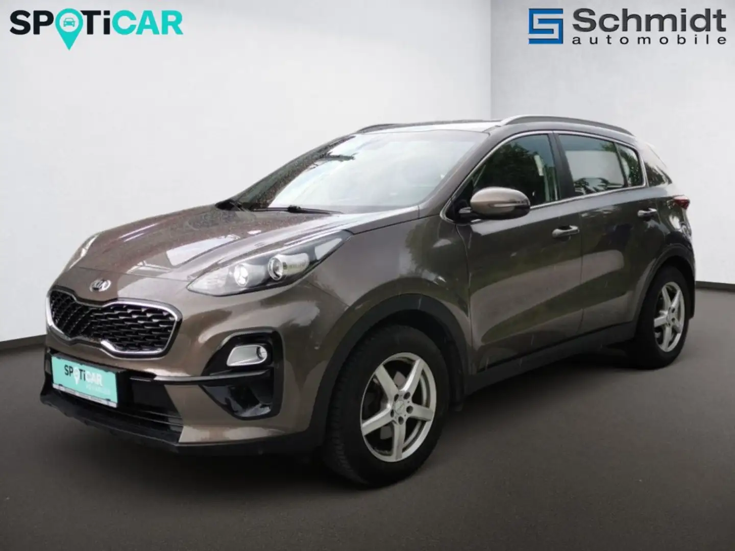 Kia Sportage 1,6 CRDI SCR Silber DCT Aut. Braun - 2