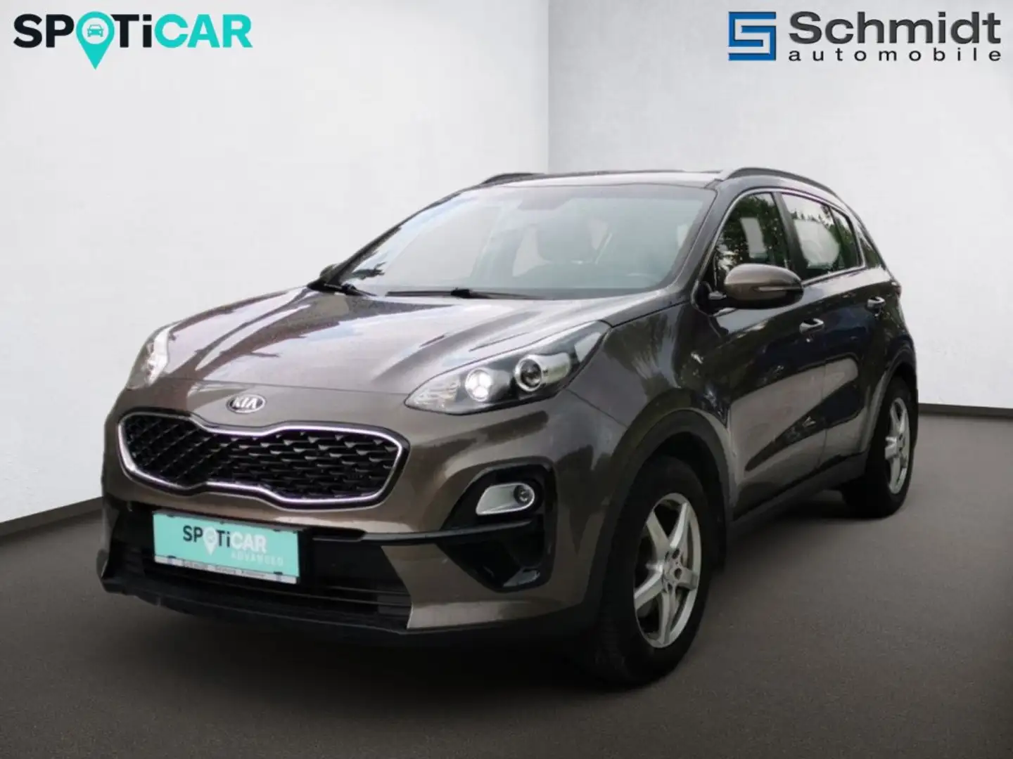 Kia Sportage 1,6 CRDI SCR Silber DCT Aut. Braun - 1