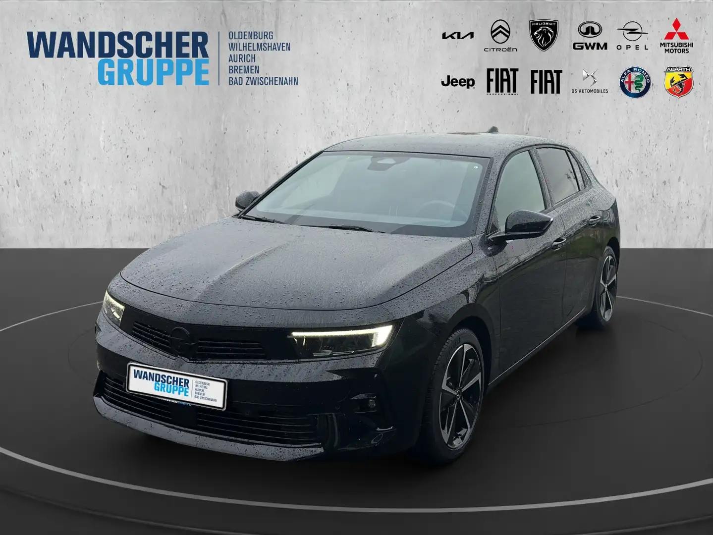 Opel Astra L 1.2 Turbo MHEV GS Line +360+LED Schwarz - 1