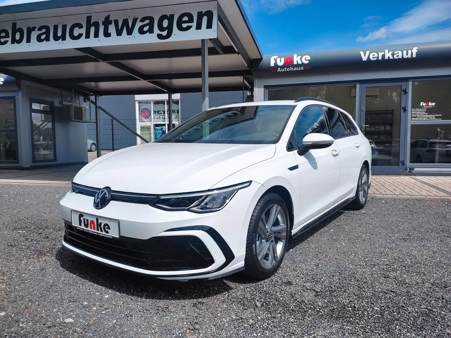 Volkswagen Golf 1.5 TSI OPF R-Line Variant **NAVI**ACC** Weiß - 1