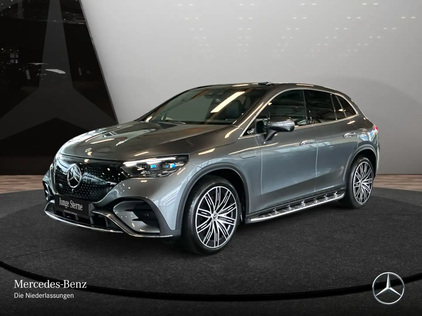 Mercedes-Benz EQE 350 4M AMG+PANO+360+AHK+BURMESTER+SITZKLIMA Gri - 2
