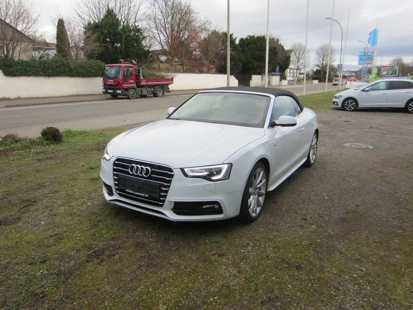 Audi A5 Cabrio 1.8 TFSI Automatik S-Line Top Zustand Blanc - 1