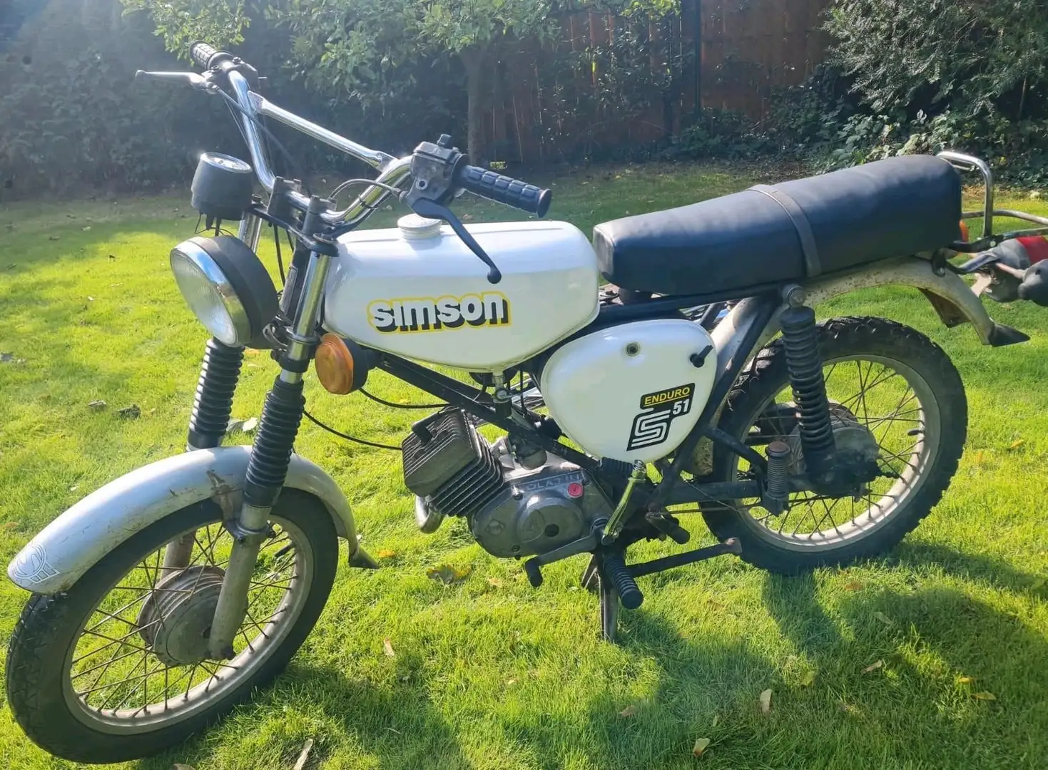 Simson S 51 Enduro Biały - 2