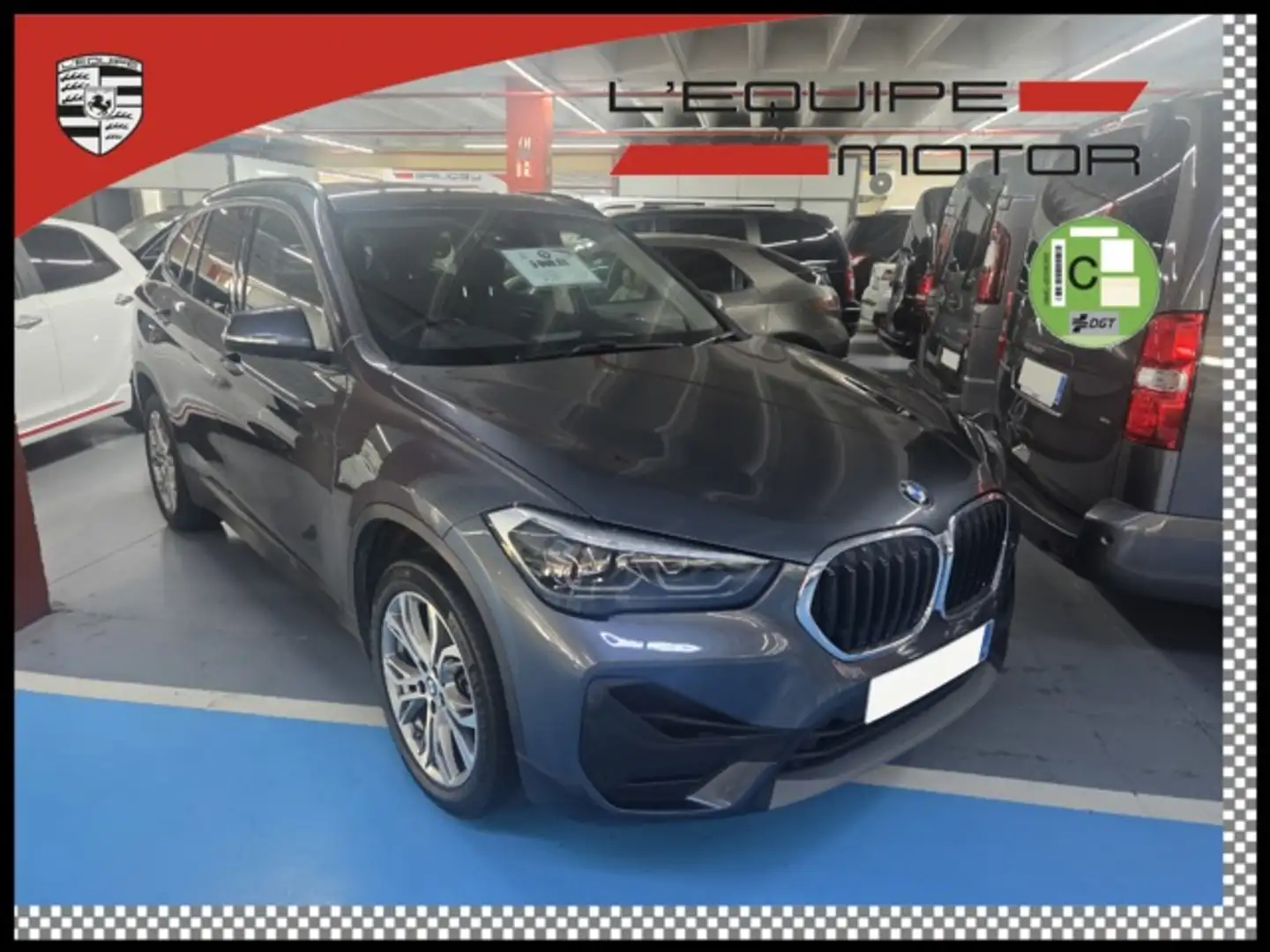 BMW X1 sDrive 18iA Gris - 1