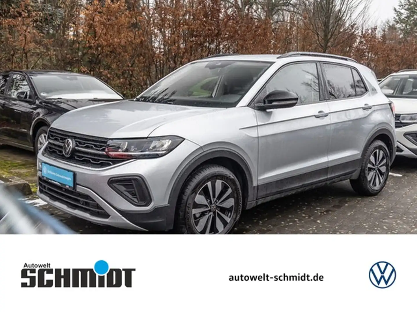 Volkswagen T-Cross 1.0TSi DSG Goal R-Kamera ACC Alu Sitzheiz. Park... Silber - 1