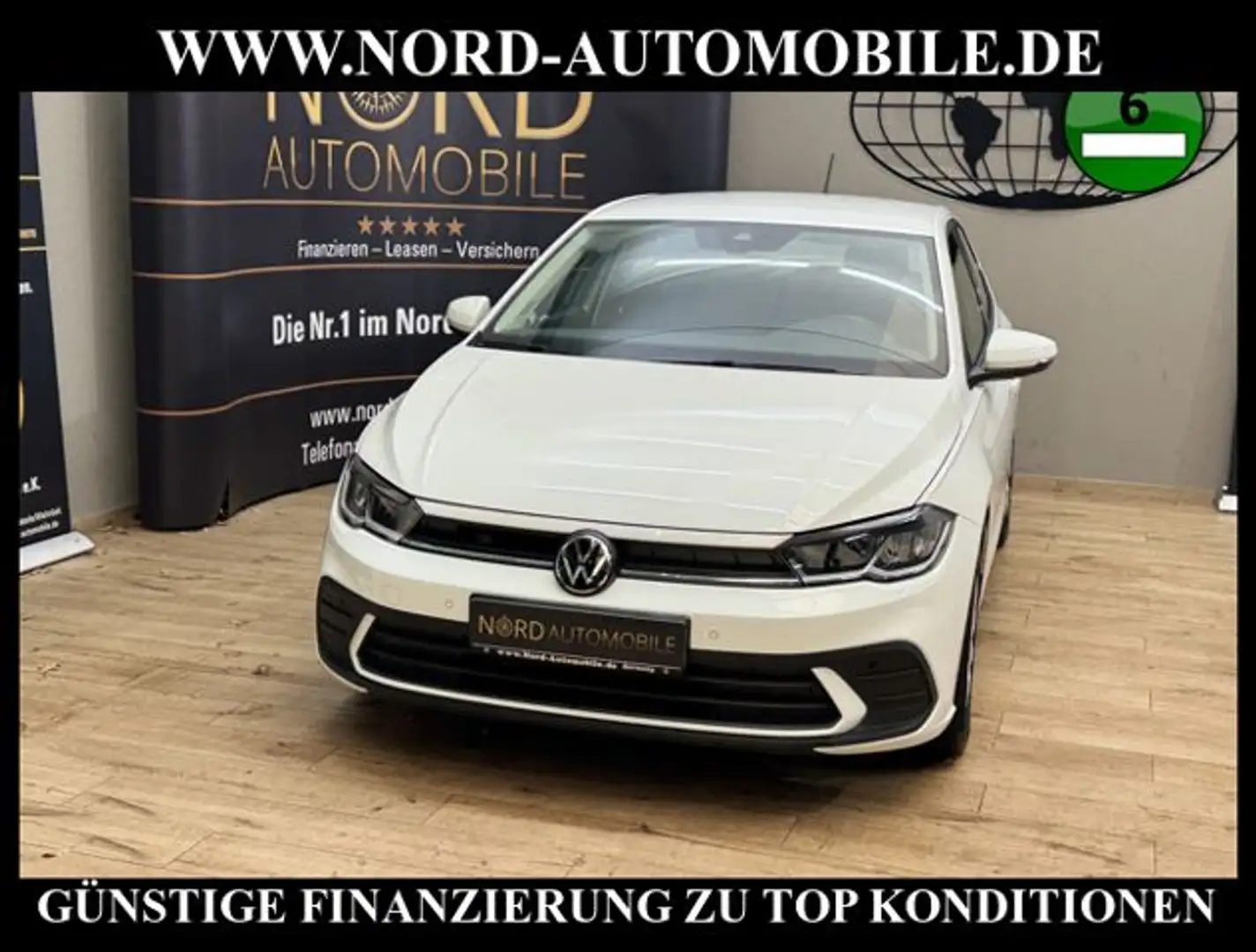 Volkswagen Polo Life 1.0 TSI DSG Dig.Cockpit/Navi/LED Life Weiß - 1