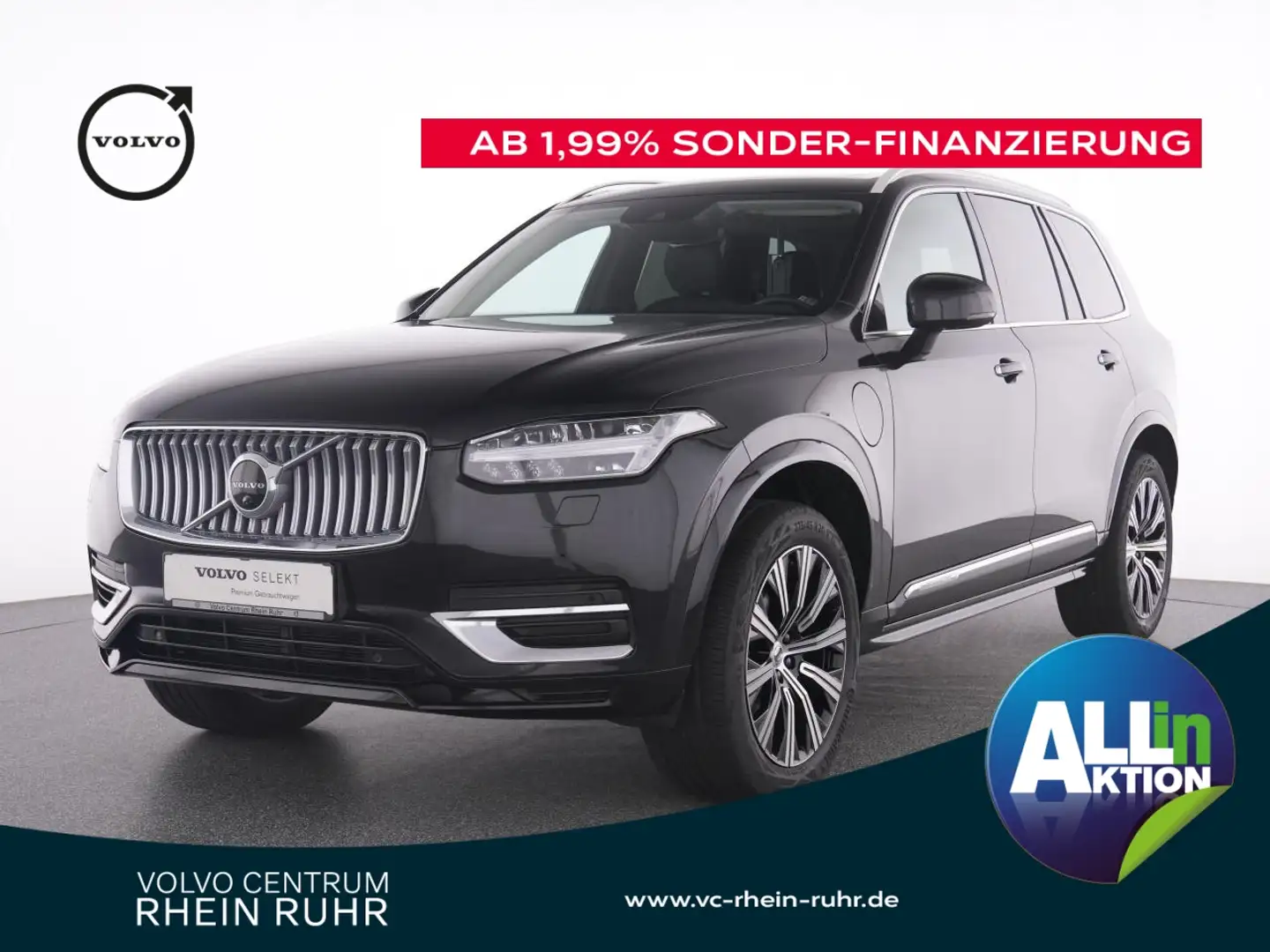 Volvo XC90 T8 AWD Inscription  FAP+SKP+SH+WP+LM 20"+KAMERA Zwart - 1