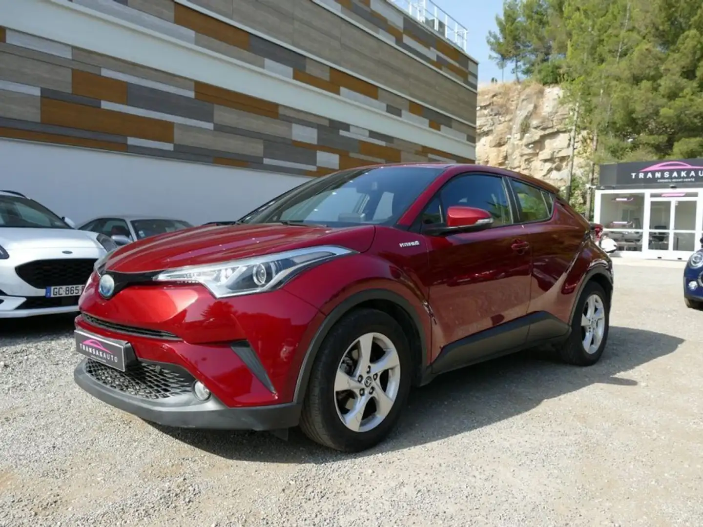Toyota C-HR HYBRIDE PRO 122 Ch DYNAMIC BVA Rouge - 1