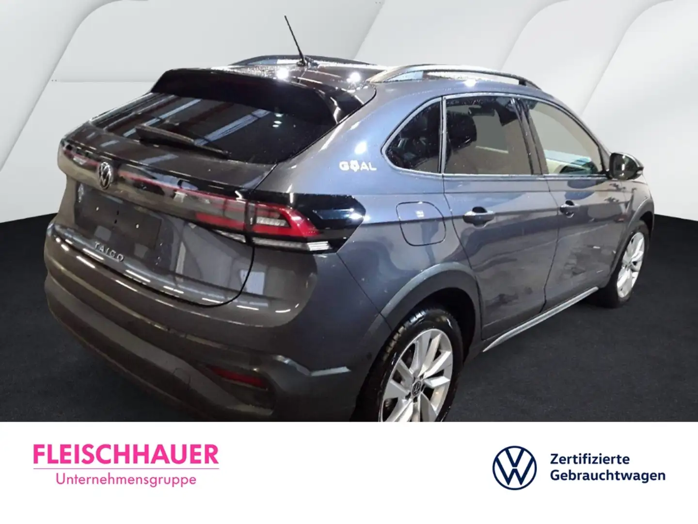 Volkswagen Taigo Goal 1.0 TSI DSG Navi Digitales Cockpit LED ACC Ap Grau - 2