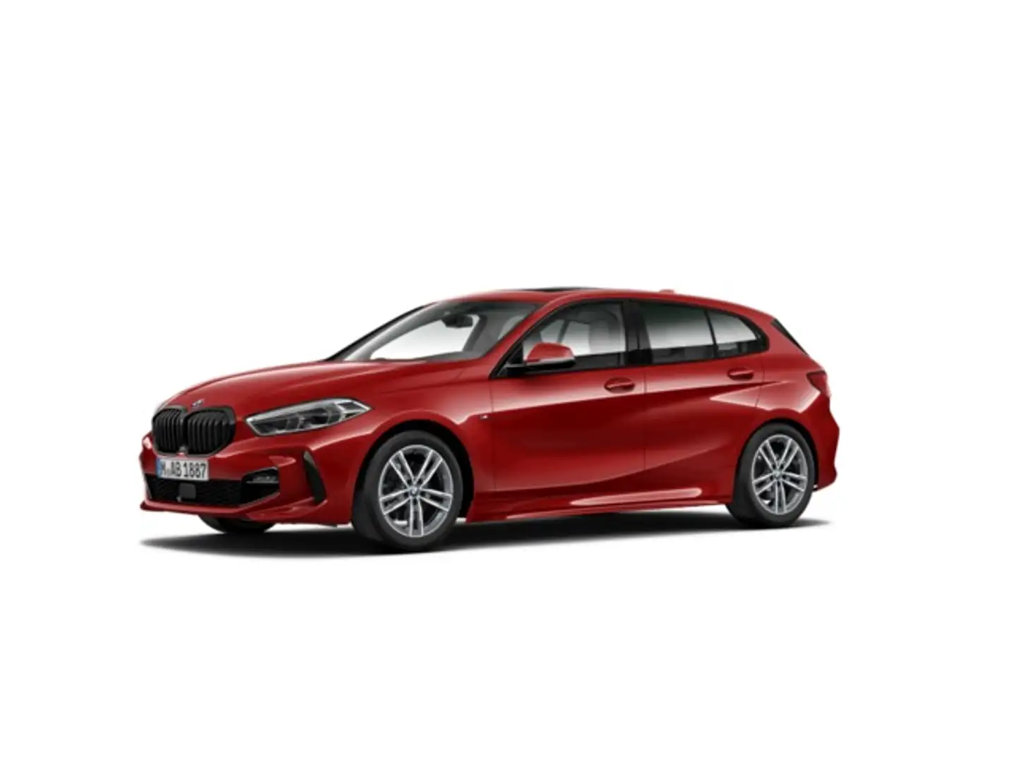 BMW 118 118iA Rouge - 2