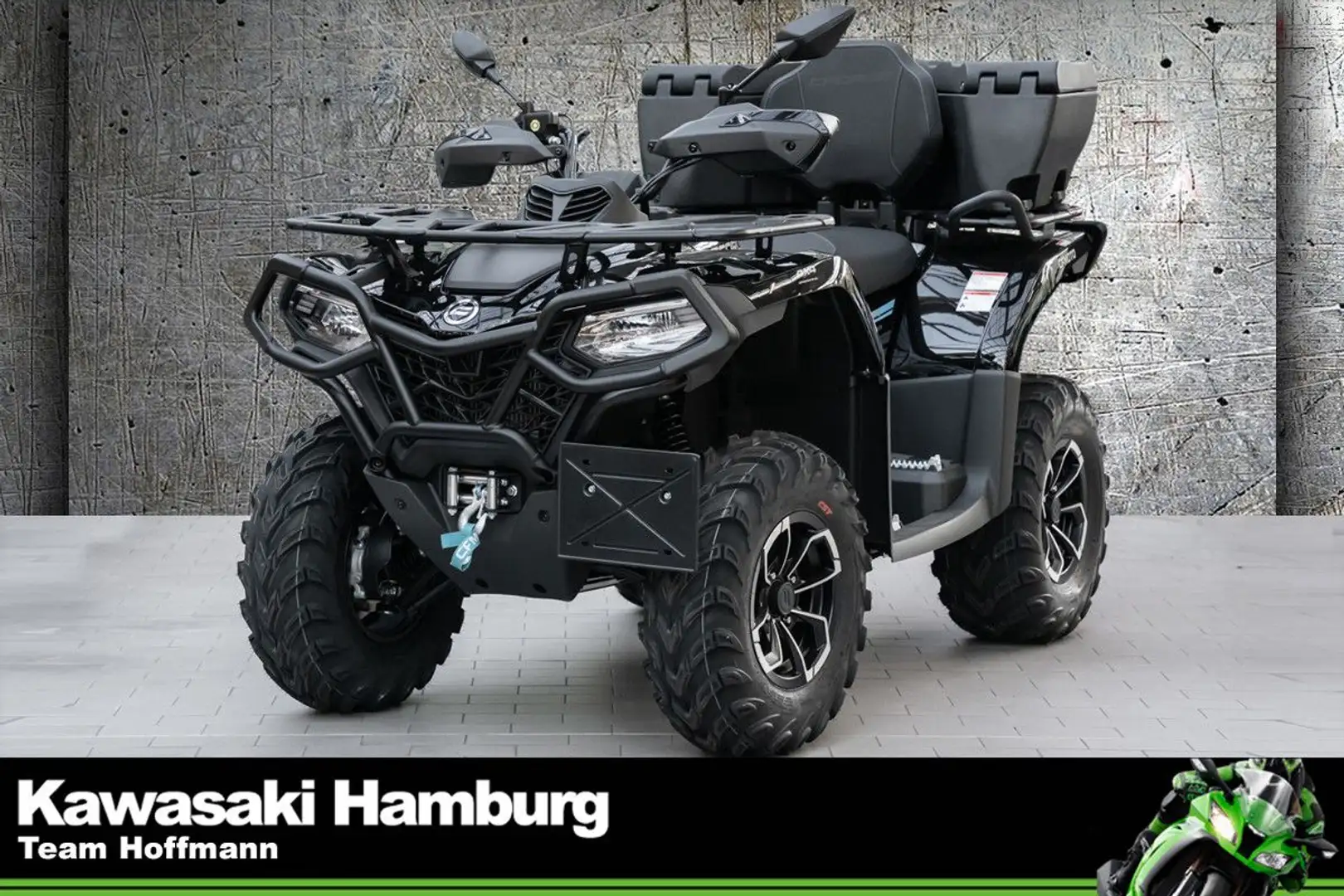 CFMOTO CForce 450 L ABS, inkl. Koffer + Bumper Negro - 1